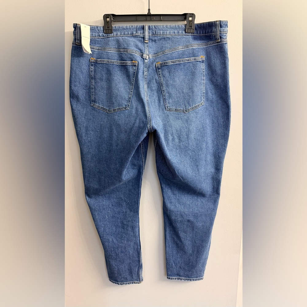 Abercrombie & Fitch The Skinny Ankle Curve Love High Rise Jeans Size 18R NWT - Picture 4 of 12